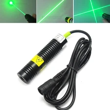 Industrial Dot Line Cross 532nm 50mW Green Light Laser Module Locator 5V