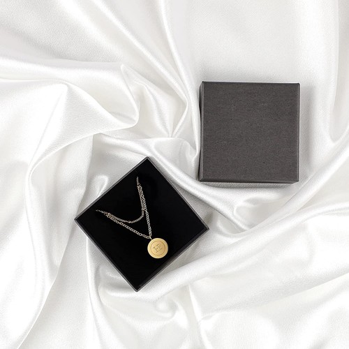 Layered Necklace Pendant, Handmade 18K Gold Plated Dainty Jewelry Necklace - Picture 6 of 7