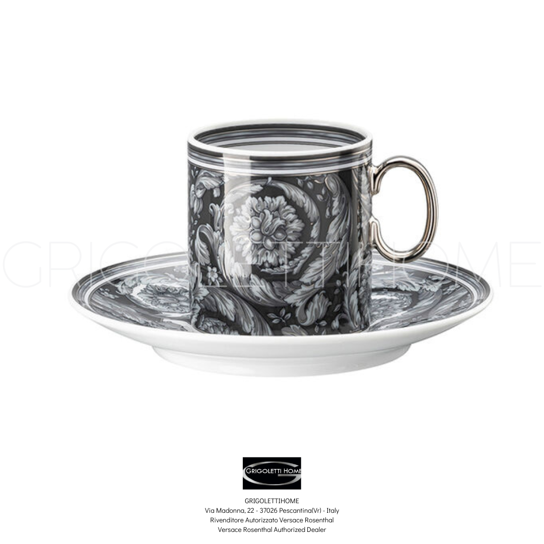 Versace Rosenthal - Barocco Haze - Espresso Cup with Saucer - Retailer