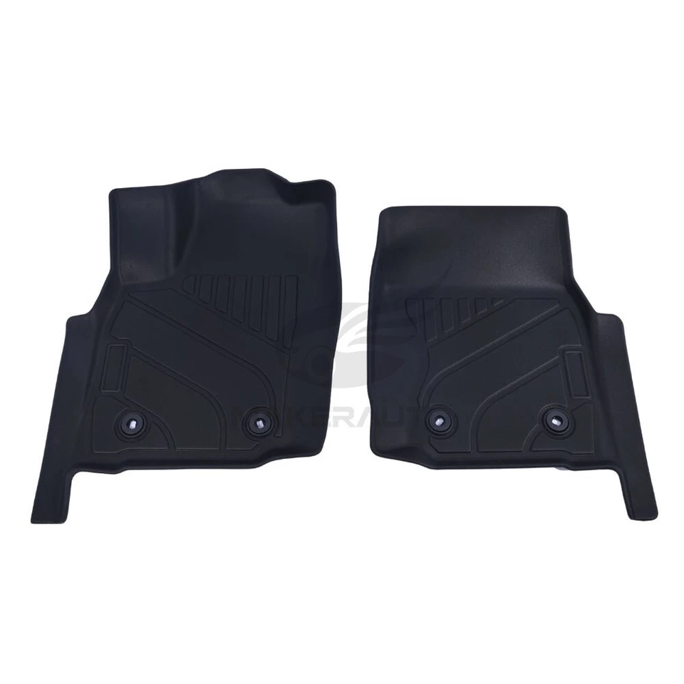 Floor Mats For Toyota Tacoma 2024-2025 Double Cab & Automatic 3D TPE Waterproof - Imagem 4 de 4