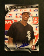 2016 Bowman, Chicago White Sox - FRANKLIN REYES - Autographed 