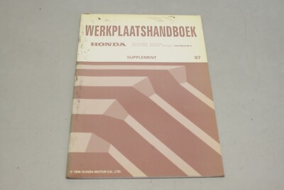 HONDA  ACCORD COUPE ACCORD AERO DECK WAGON 97 Werkstatthandbuch 6DUSV223