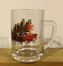 ANHEUSER BUSCH CLYDESDALES BEER MUG BUDWEISER BEER MUG