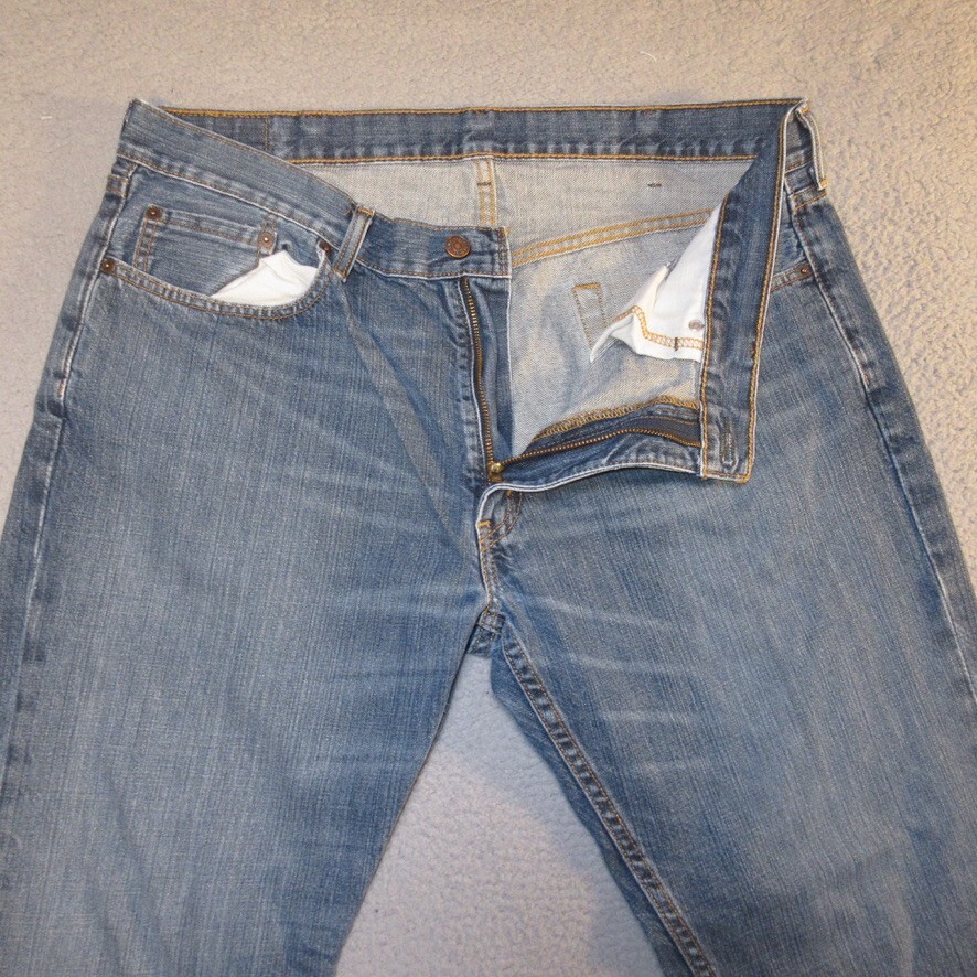 Levi's 559 Jeans 38x30 Mens Relaxed Straight Leg Measures 37x29.5