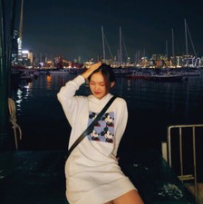 Uniqlo Women Disney Mickey Mouse art by Andy Warhol Sweater Dress Long Sleeve