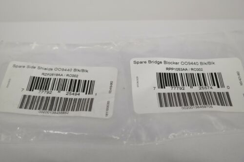 NUOVO autentico Oakley CLIFDEN OO9440 NERO lato + blocco scudi ponte - Foto 3 di 4