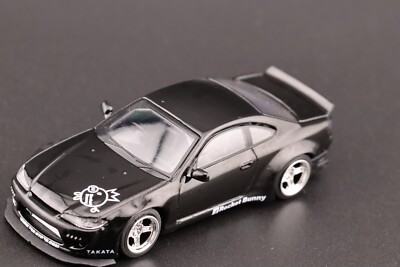 Mini GT Nissan Silvia S15 Rocket Bunny Black Pearl RHD MGT00602 1