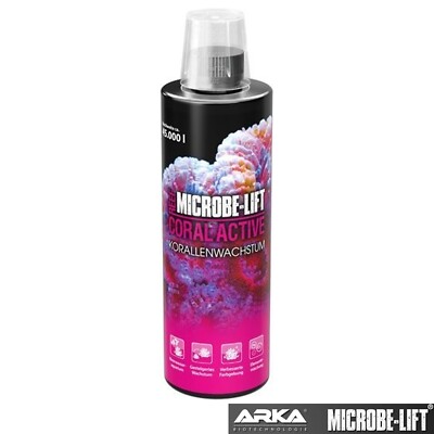 (45,41/L) ARKA Microbe-Lift Coral Active 473ml Korallenwachstum Farbenpracht
