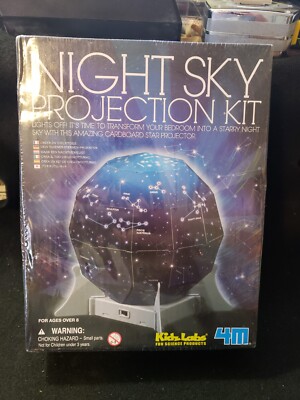 4M Kidz Labs Create a Night Sky Projection Kit NEW Sealed 