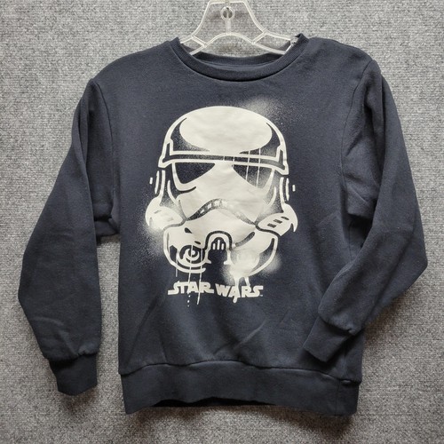 Long Sleeve Sweater Black Boys Size 