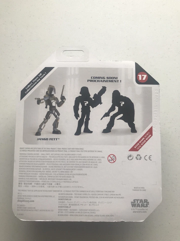 Figura de acción Star Wars Toybox Jango Fett Disney Store 5" pulgadas ENVÍO RÁPIDO *NUEVO* Foto 4 de 4