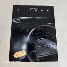 Dodge Shadow Sales Dealership Brochure Choice