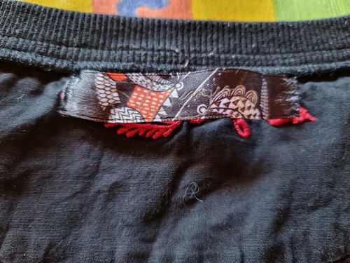 AUTHENTIC DESIGUAL POP ART LOGO BLACK RED WOMEN'S DRESS-SIZE:US12/LEU40/L - Picture 7 of 11