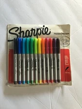 Sharpie Ultra Fine Point Permanent Markers | Assorted 12 count | 071641371750