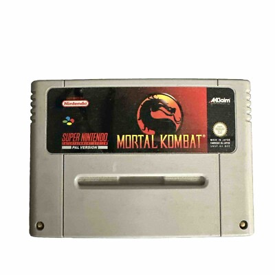 Mortal Kombat SNES Sammlungsauflösung