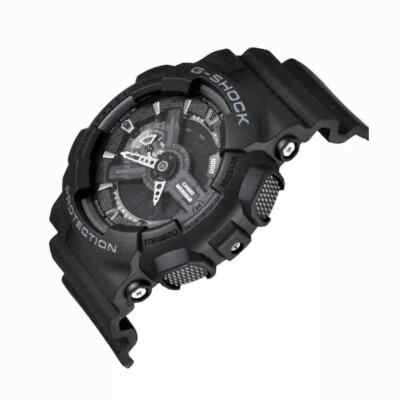 Casio G-Shock Men's Black Shock & Water Resistant Analog-Digital