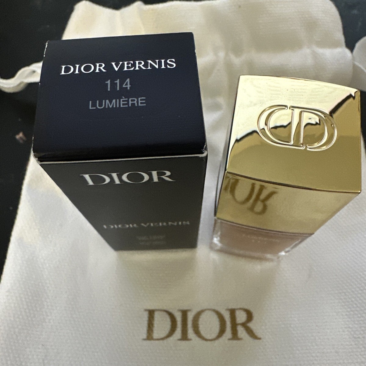 Dior Vernis Nail Polish Limited Holiday Nail Glittery Top