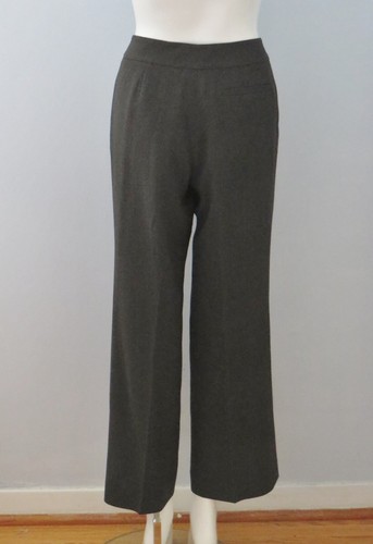 LIZ CLAIBORNE Audra Dark Gray Size 6 Front Zipper Closure Dress Pants - Bild 3 von 4