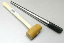 Steel Ring Mandrel Ring Sizing 1-15  Rawhide Mallet Garland Jewelry Making Tool