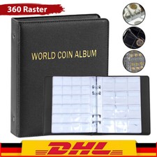 360 tlg 2 Euro Münzalbum Sammelalbum Münzen...