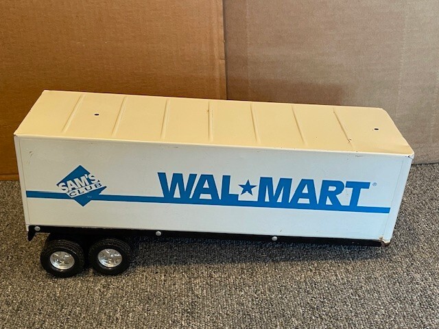 Vintage Nylint Wal-Mart SAM's Club 25th Anniversary Semi Trailer, White ...