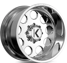 4 NEW 22x10 KG1 Niner Forged KT086 Polished Wheels 8x6.5 Ram Chevy 8x165.1 GMC