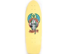 Dogtown OG Red Dog 70's Rider Bright Yellow Old School Reissue Skateboard Deck