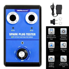 Spark Plug Tester Dual Hole Diagnostic 220V 110V Gasoline Car Ignition Analyzer