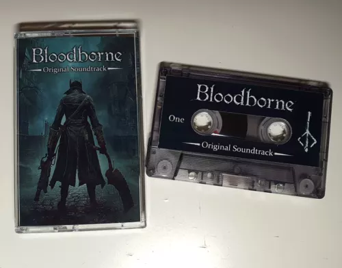 Bloodborne cassette soundtrack, not video game vinyl Dark Souls