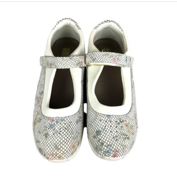 Drew Rose 11 M Diabetic Mary Jane Womens Flats Comfort Shoes Floral Snake | eBay