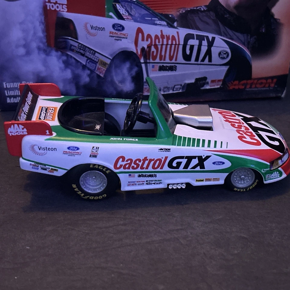 John Force Castrol GTX 2000 NHRA PEDAL Funny Car NHRA DieCast Action MacTools - Image 4 of 4