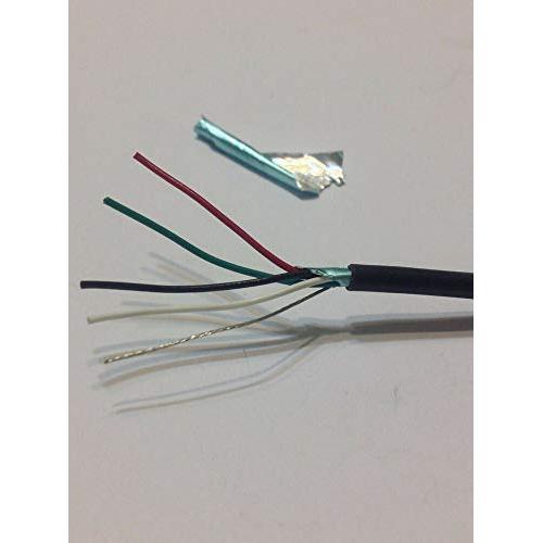 4 Conductor 28 AWG Pickup/Hookup Wire w/Foil Shield/Drain Wire 5 Ft Gavitt - Picture 1 of 1