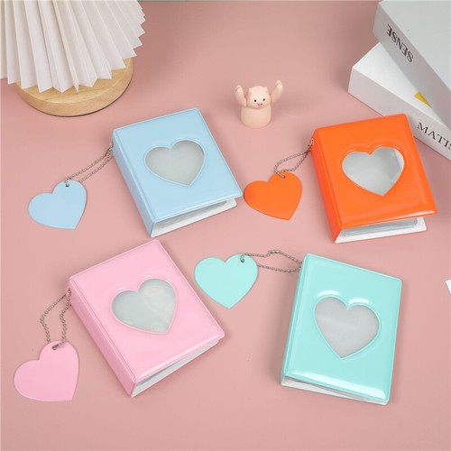 Card Binder 3'' Photo Album Hollow Love Heart Model ...