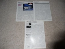 Audio Research M-300 Tube Amplifier Review, 3 pg, 1988