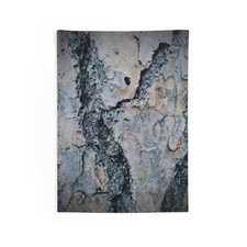 Tapiz abstracto de corteza de árbol colgante de pared grande decoración de textura de naturaleza moderna