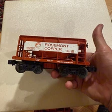 Rosemont Copper Ore car single bay hopper MTH Lionel O Gauge