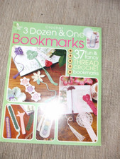 ANNIES ATTIC CROCHET 3 dozen & One BOOKMARKS ...