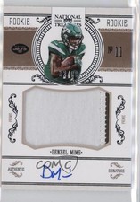 2020 National Treasures Crossover Rookie 32/99 Denzel Mims Patch Auto 13sa