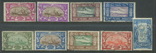 St. Pierre and Miquelon 1932 various values to 1.50 francs used