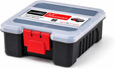 Mini Parts Organizer Box   Small Hardware Storage Case with 6 Compartments  Div