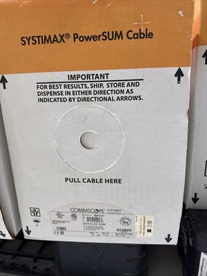 Commscope Systimax PowerSUM Cable Cat5e 2061 Blue 1000 