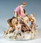 Royal KPM Berlin Figure Diana & Actaeon Cupids Group Mnr : 669 Um 1917