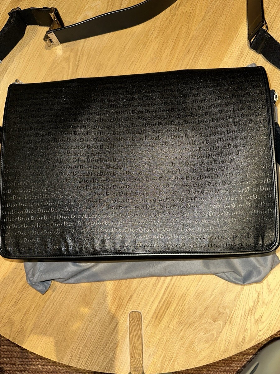 DIOR Messenger Bag x Hedi Slimane Homme Logo Monogram Bag with Box