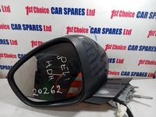 Peugeot 508 SALOON 2011 MK1 PH1 PASSENGER SIDE BLACK WING DOOR MIRROR E20210077