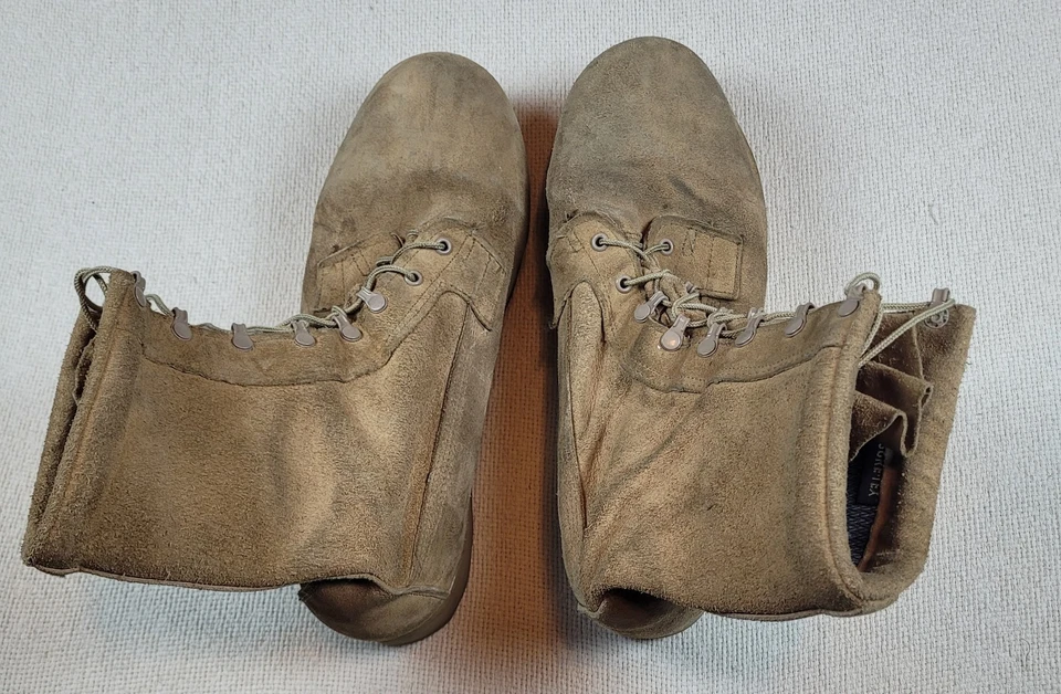 Botas de trabajo militares de combate Belleville 790 para hombre talla 13,5 suela Vibram de gamuza ancha Foto 2 de 4