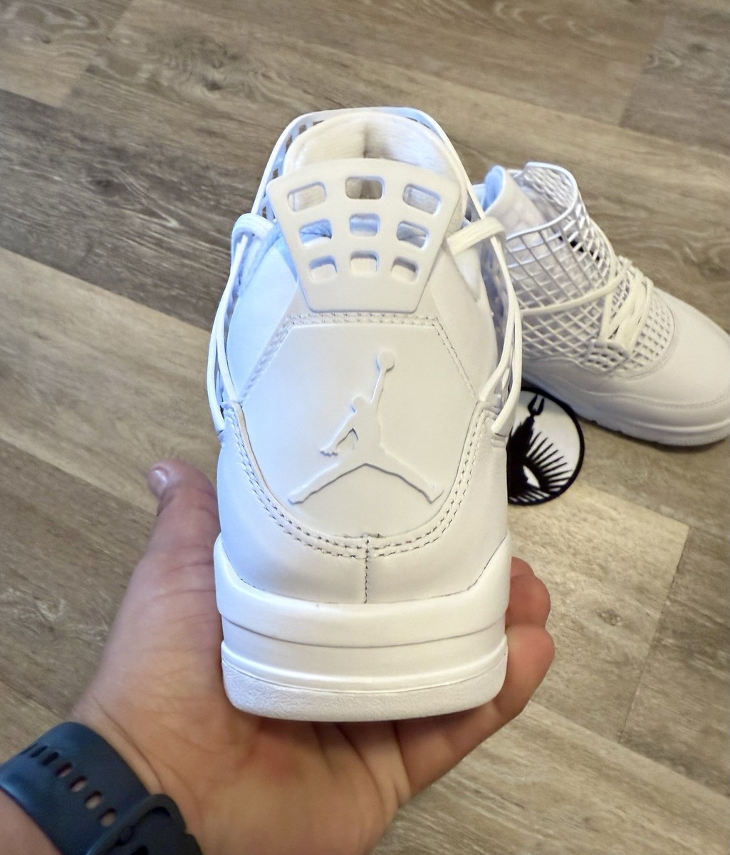 Nike Air Jordan 4 Retro 'Net - White' Phantom FN7251-107 Women's