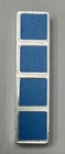 2023 Niue Tetris 1 oz .999 Silver I Tetrimino Cyan Bar