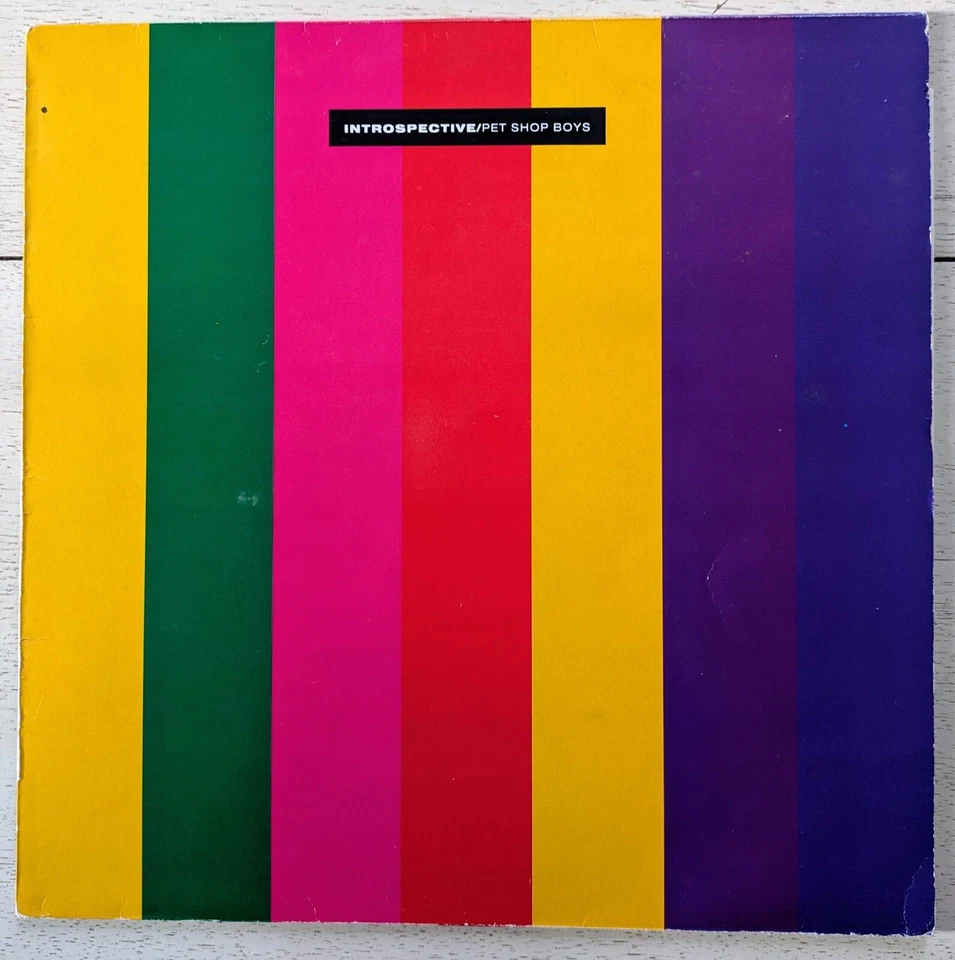 PET SHOP BOYS INTROSPECTIVE 1988 Vinyl LP A1 B1 PCS 7325 PROCLEANED TESTED 99p - Image 2 of 4