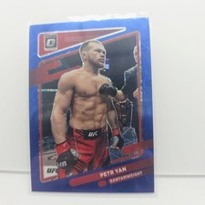 Petr Yan UFC 2020 Donruss Optic Blue Prizm MMA Card