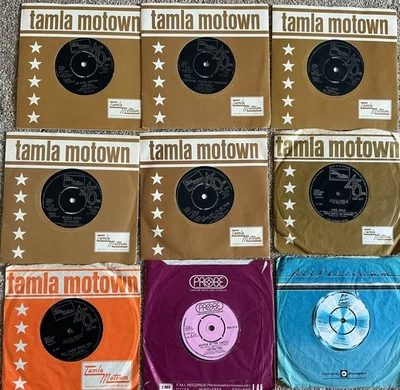 26 x 7" TAMLA MOTOWN  SOUL R&B REGGAE SINGLES BUNDLE JOB LOT - Image 1 of 4
